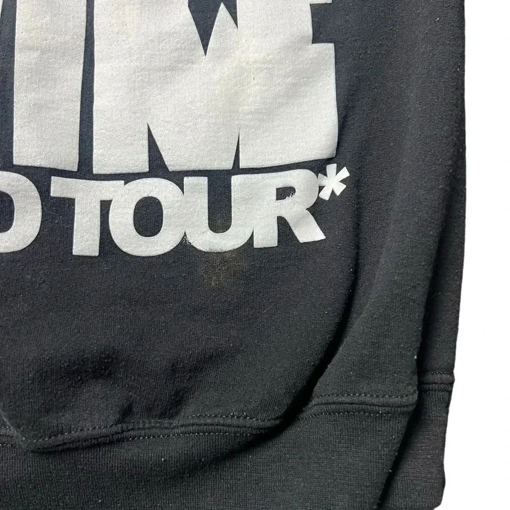 Justin Bieber Sweatshirt Men’s S Black Pullover Crew Neck Sweater Justice Tour